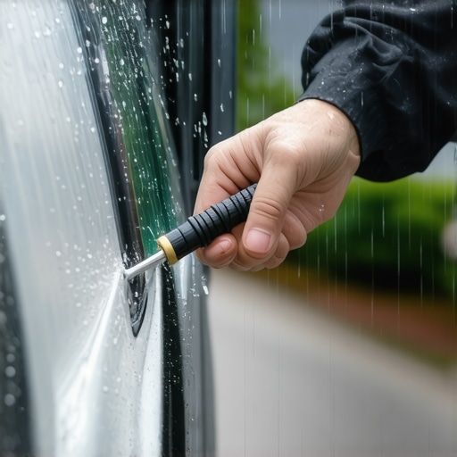 Why your glass tech won't fix your windshield in the rain
