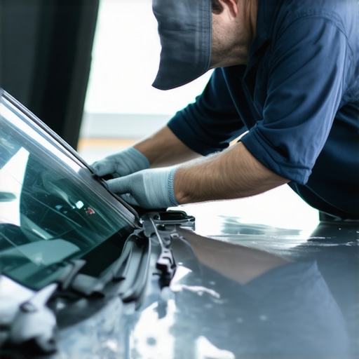 Why your mobile glass tech asks you to roll down a window