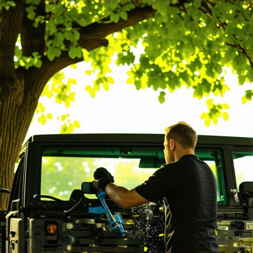 Why your mobile glass technician needs a shaded spot