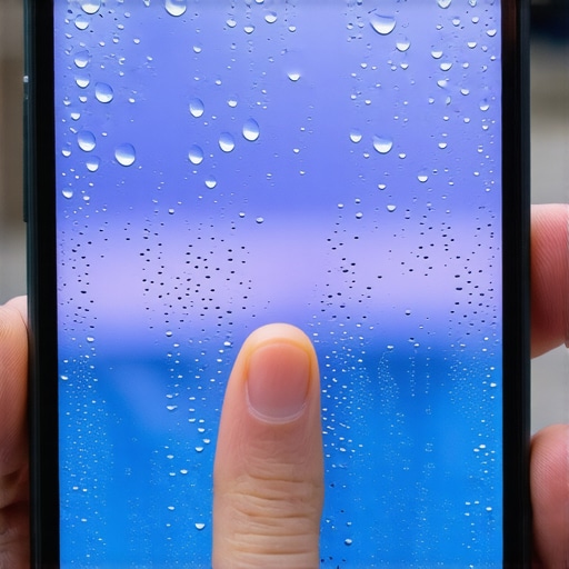 Why your phone's touch response is slow after a spill