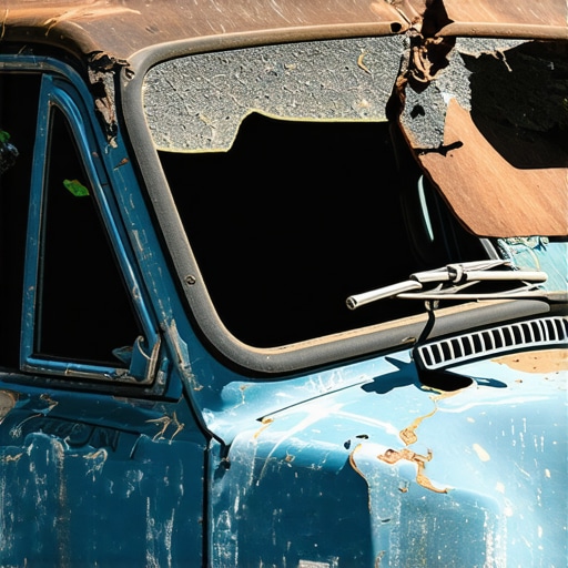 Why Scrap Car Valuation Drops When the Glass is Heavily Damaged